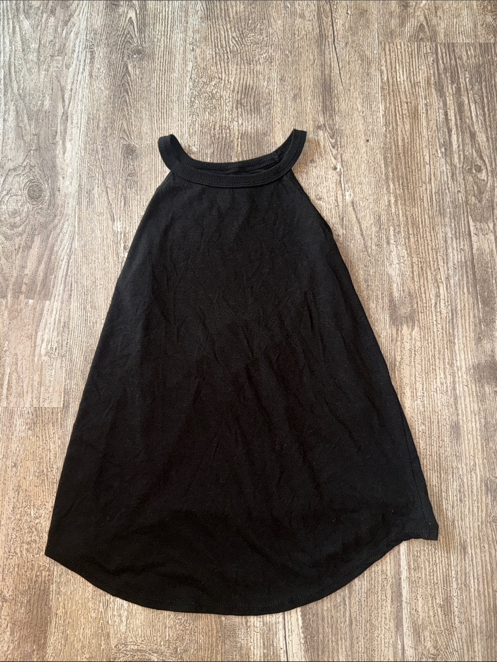 Women's Black High Neck Tank Top - Sleeveless Casual Layering Piece